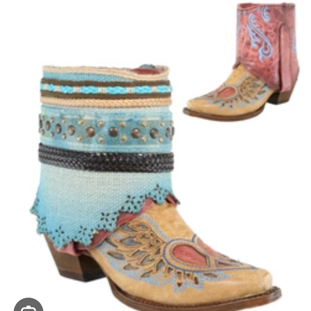Corral Multicolor Heeled Boots